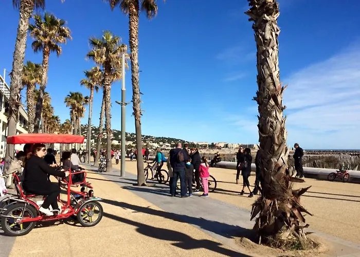 à Avec Piscine, Terrasse, Parking Privé, à 1km De La - Fr-1-338-504 Sète
